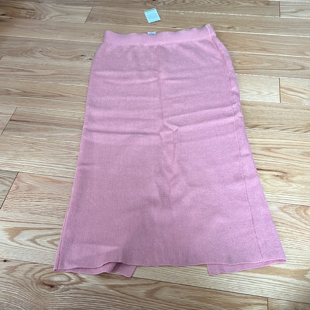Double zero Salmon colored long dress - Picture 4 of 4
